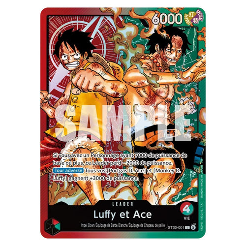 Deck de Démarrage EX ST30 – Luffy & Ace | One Piece Card Game