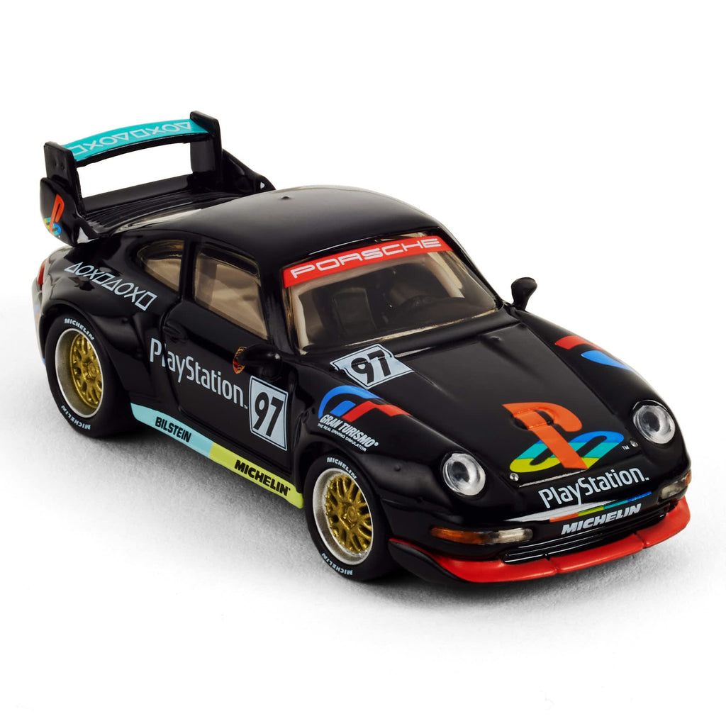 Hot Wheels Elite 64 Porsche 911 GT2 EVO PlayStation Gran Turismo 993 (PRECOMMANDE)