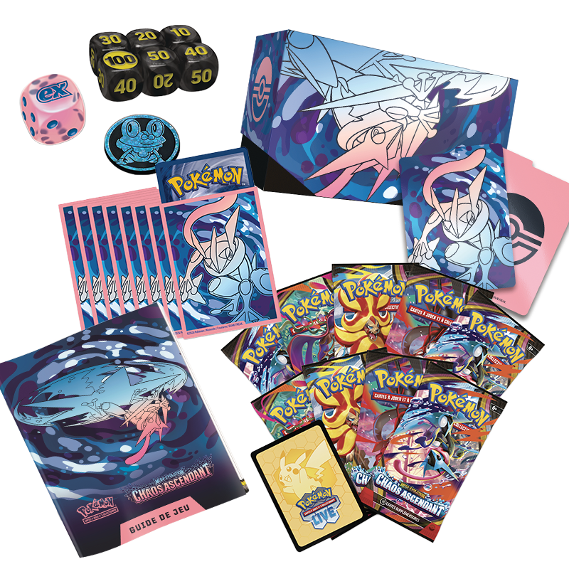 Pokémon ETB – Coffret Dresseur d’Élite ME04 Chaos Ascendant FR