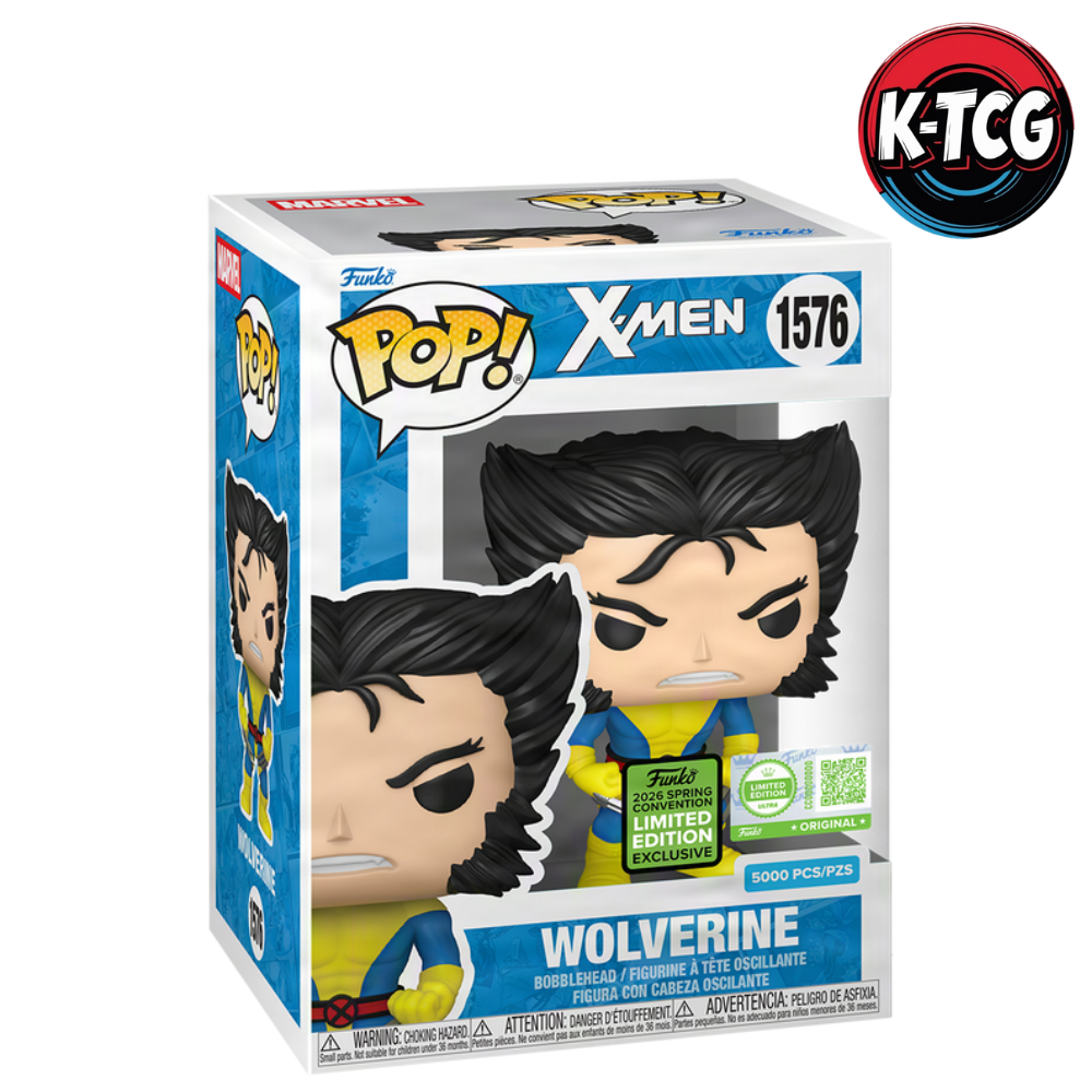 Funko Pop! Wolverine (Classic Unmasked) #1576 + Pop! Protector – Édition Limitée 5000 Ex [PRECOMMANDE]
