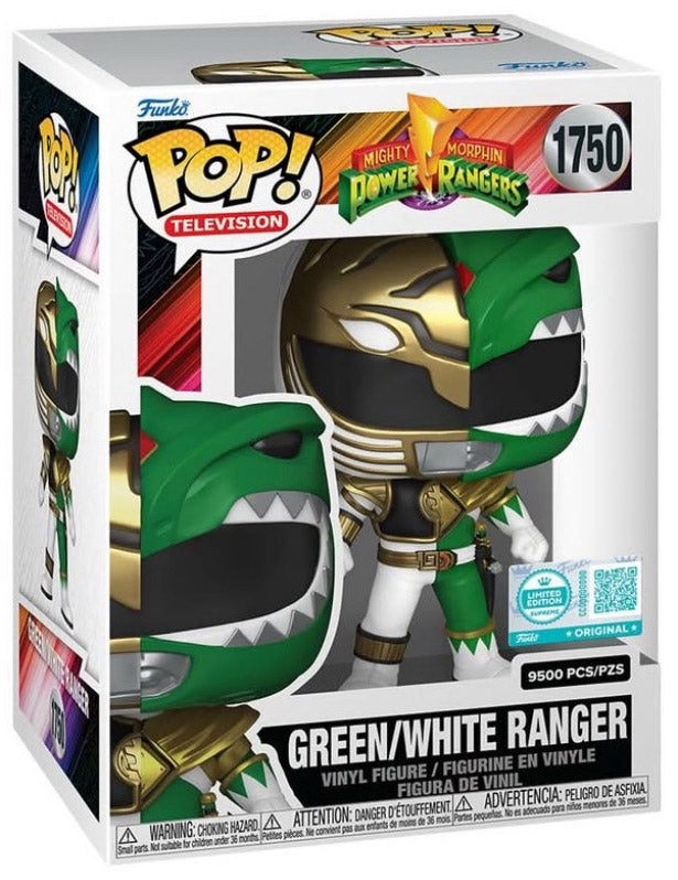 POWER RANGERS - POP Supreme N° 1750 - White/Green Ranger Split