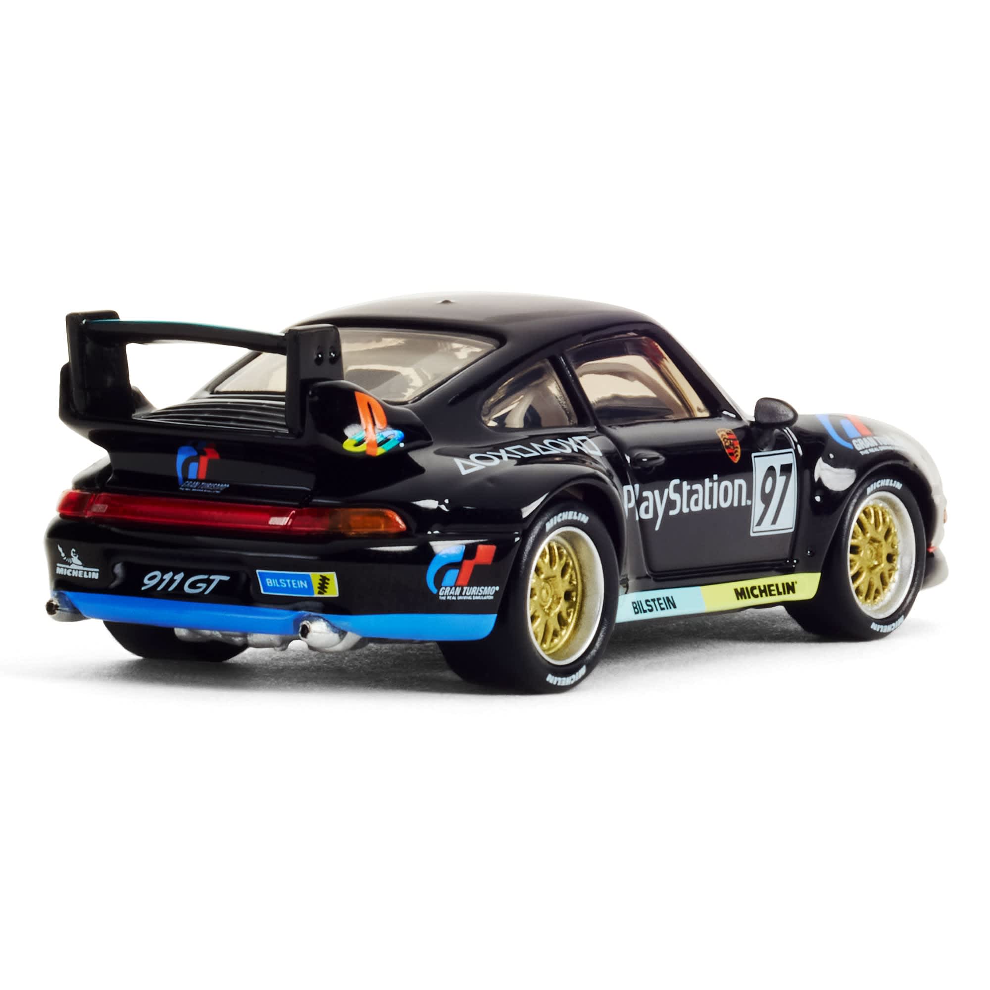Hot Wheels Elite 64 Porsche 911 GT2 EVO PlayStation Gran Turismo 993 (PRECOMMANDE)