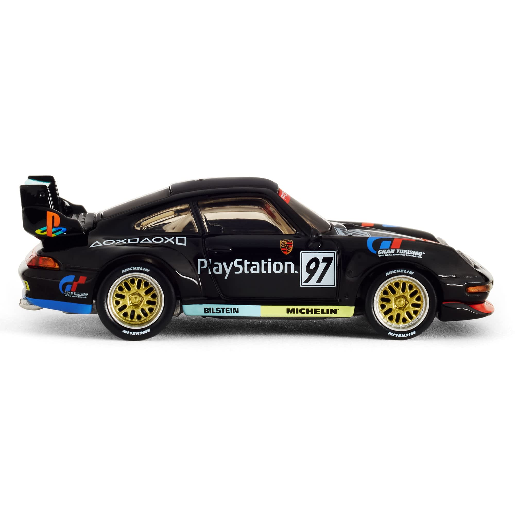 Hot Wheels Elite 64 Porsche 911 GT2 EVO PlayStation Gran Turismo 993 (PRECOMMANDE)